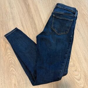 Old navy high rise rockstar super skinny size 0